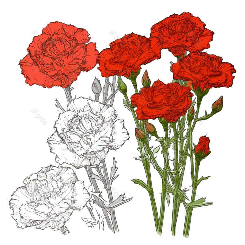 花朵背景图片,花朵素材元素,花朵边框PNG,免抠素材
